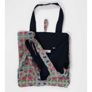 Cabas en coton upcycling So British Pastel