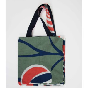 Cabas en coton upcycling Onirique Orange