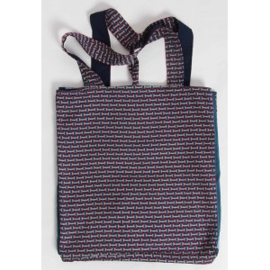 Cabas en Coton Upcycling Bag josephine Marine Navy