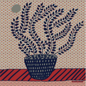 Mini Foulard Jade Marine Navy
