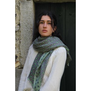 Echarpe XL Mexico Roma Vert