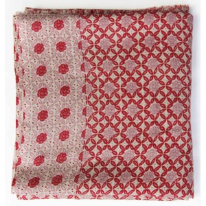 Echarpe XL Mexico Roma Rouge