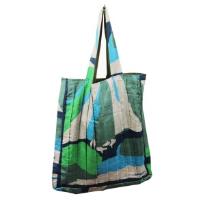 Sac Musette en soie Vivaro Vert