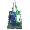 Sac Musette en soie Paon Vert Sac Musette en soie Paon Vert