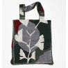 Sac Musette en soie Biloba Kaki Sac Musette en soie Biloba Kaki