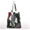 Sac Musette en soie Biloba Kaki Sac Musette en soie Biloba Kaki