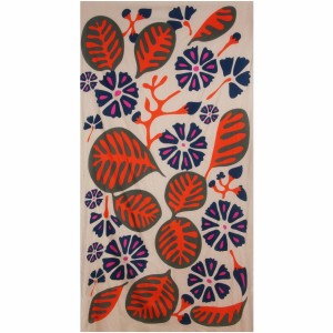 foulard Coton Bio Equateur Orange