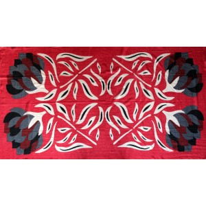 Echarpe XL Hortense Rouge