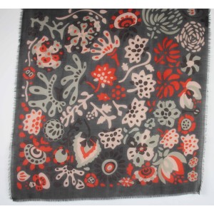 Carré Laine Girandole Marron Brown
