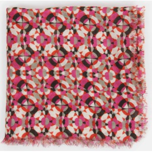 Carré Laine Partition Fuchsia